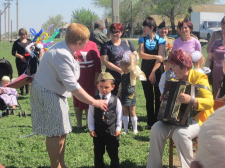 Выступление на митинге 9 мая